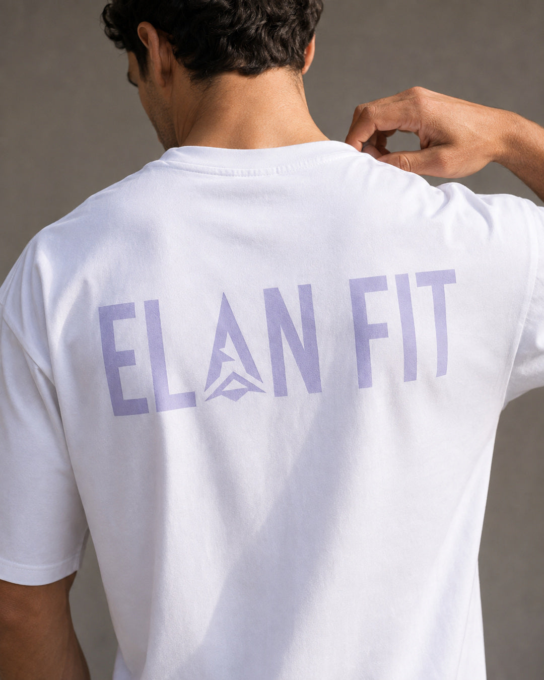 ÈlanFit Shirt Print und Stoff Detail