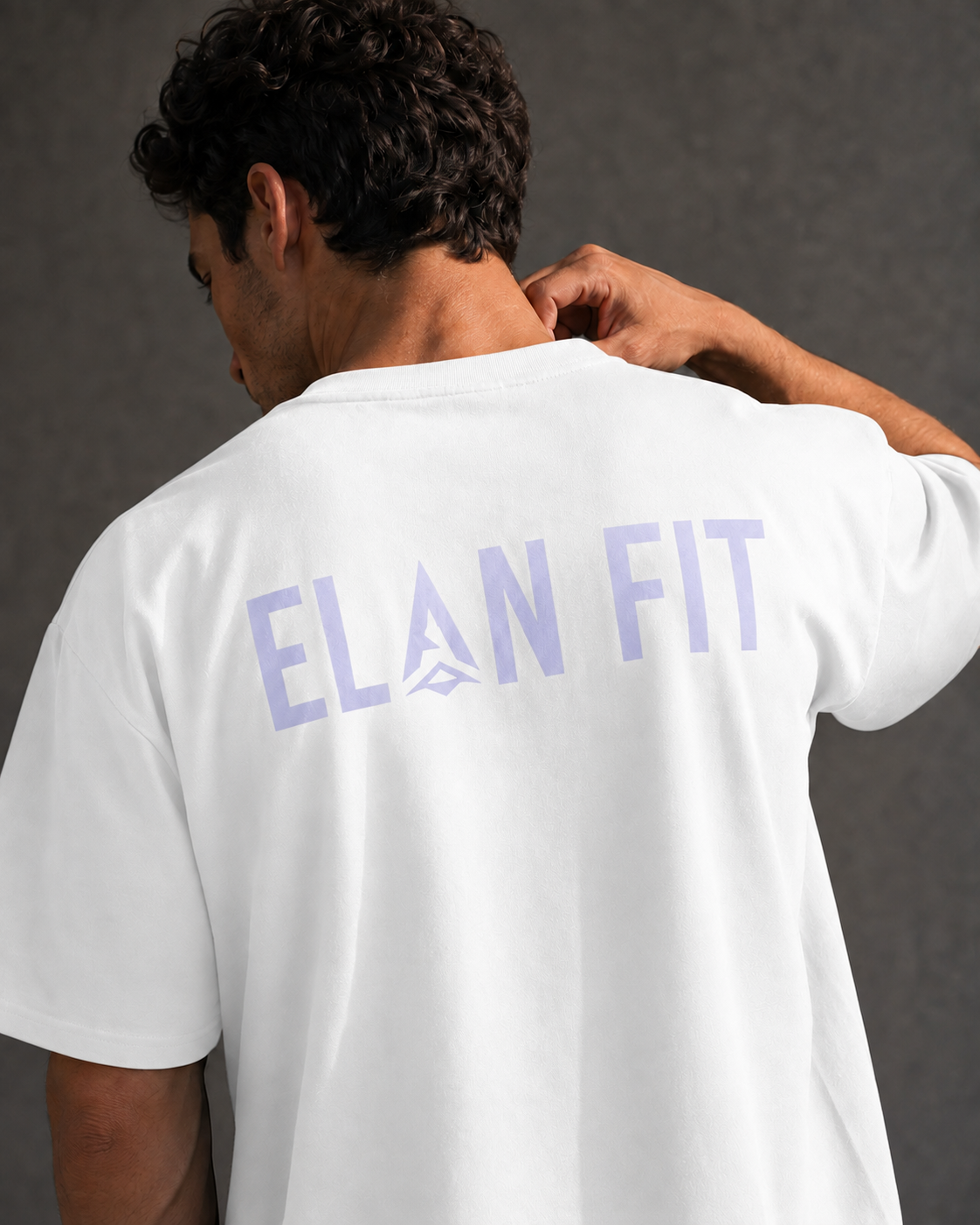 Oversized T-Shirt in Weiß